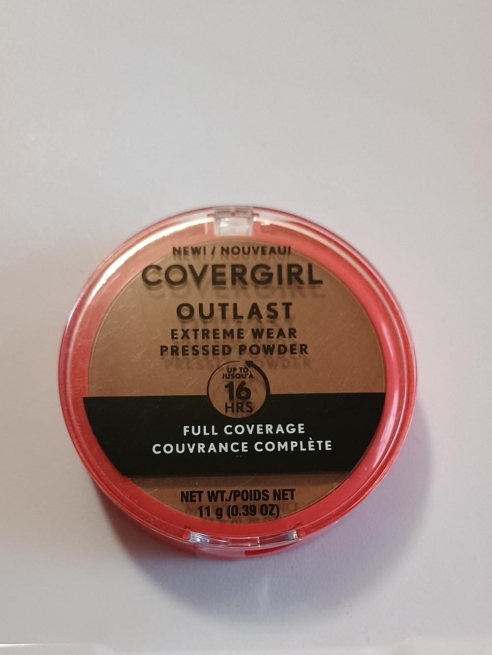 COVERGIRL Outlast Extreme Wear Pressed Powder, 875 Soft Sable, 0.38 oz
